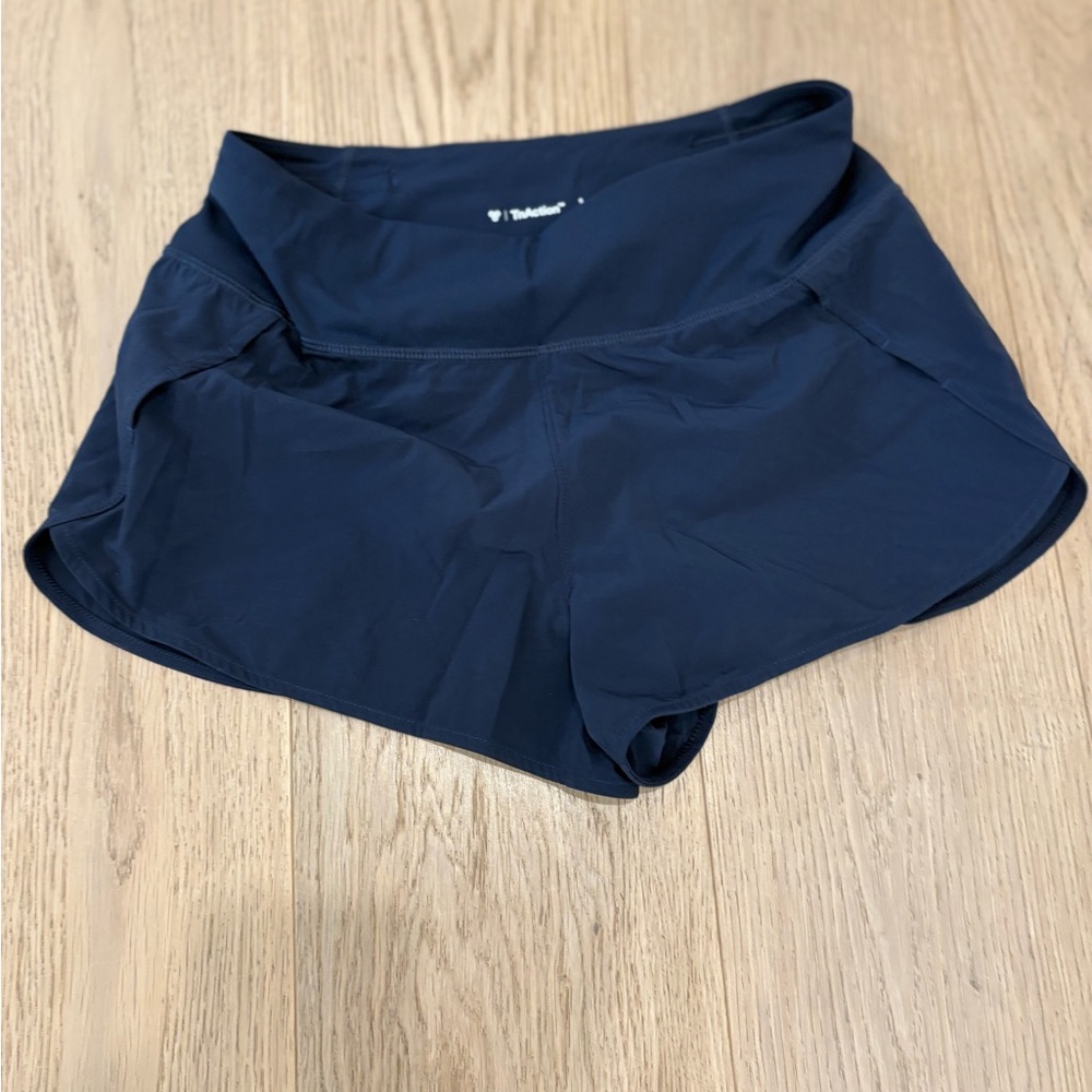 TNA Navy Blue Athletic Shorts